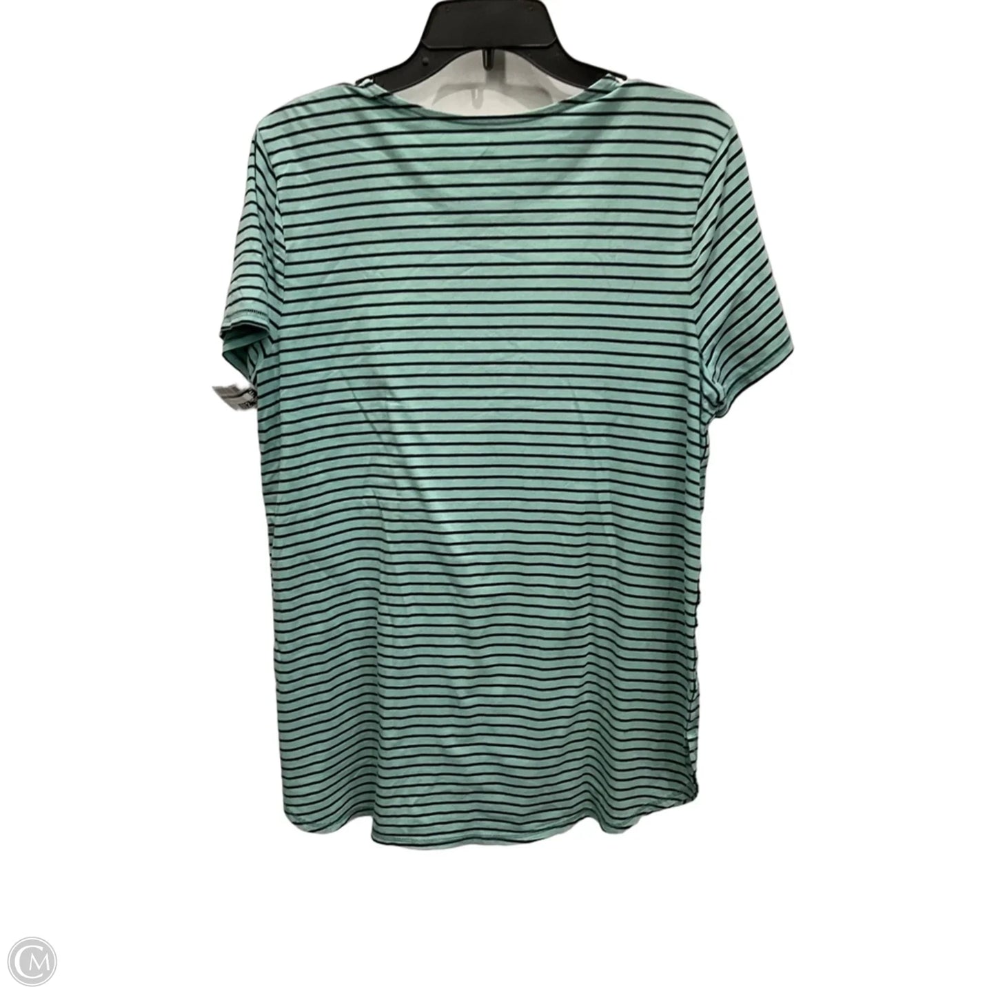Top Short Sleeve By J. Jill In Striped Pattern, Size: M