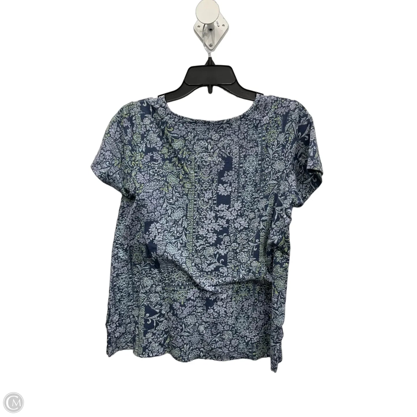 Top Short Sleeve By J. Jill In Blue, Size: S