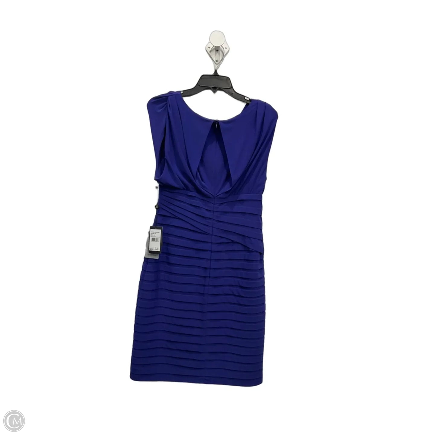Dress Casual Midi By Adrianna Papell In Purple, Size: S