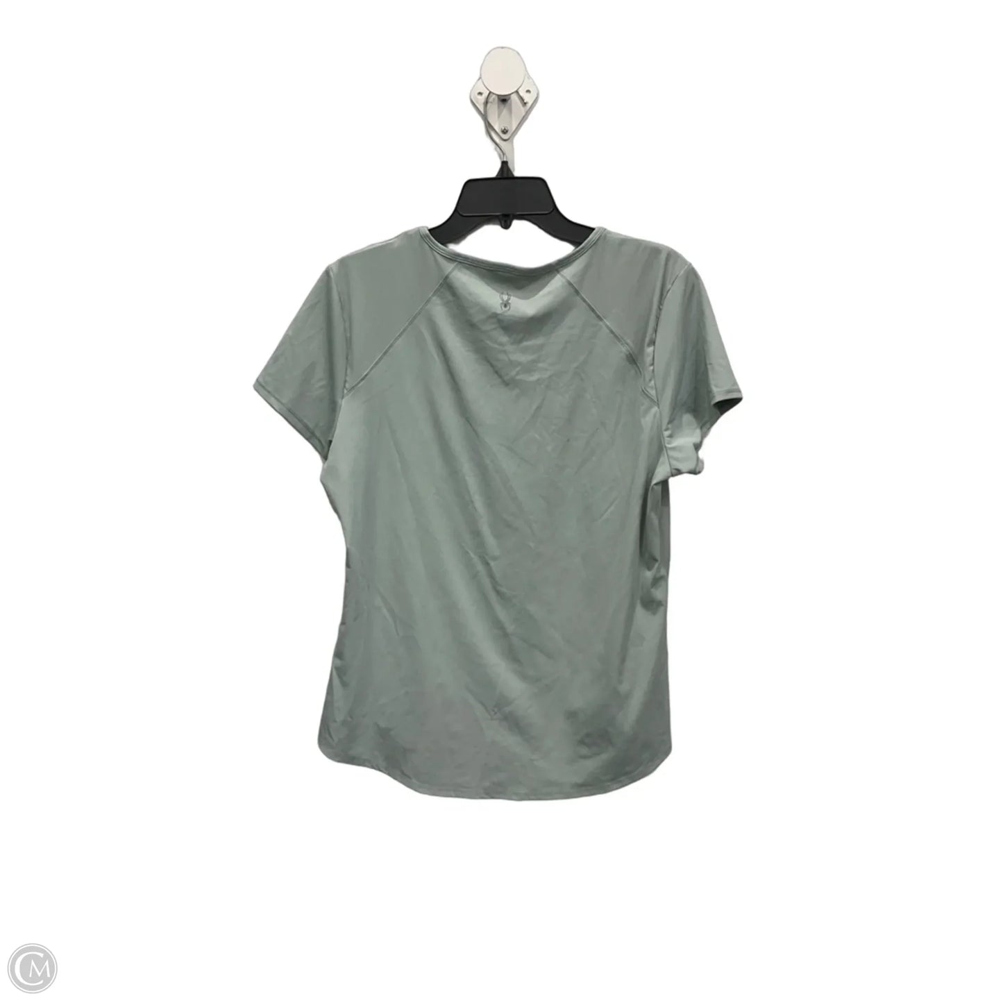 Athletic Top Short Sleeve By Spyder In Blue, Size: Xl