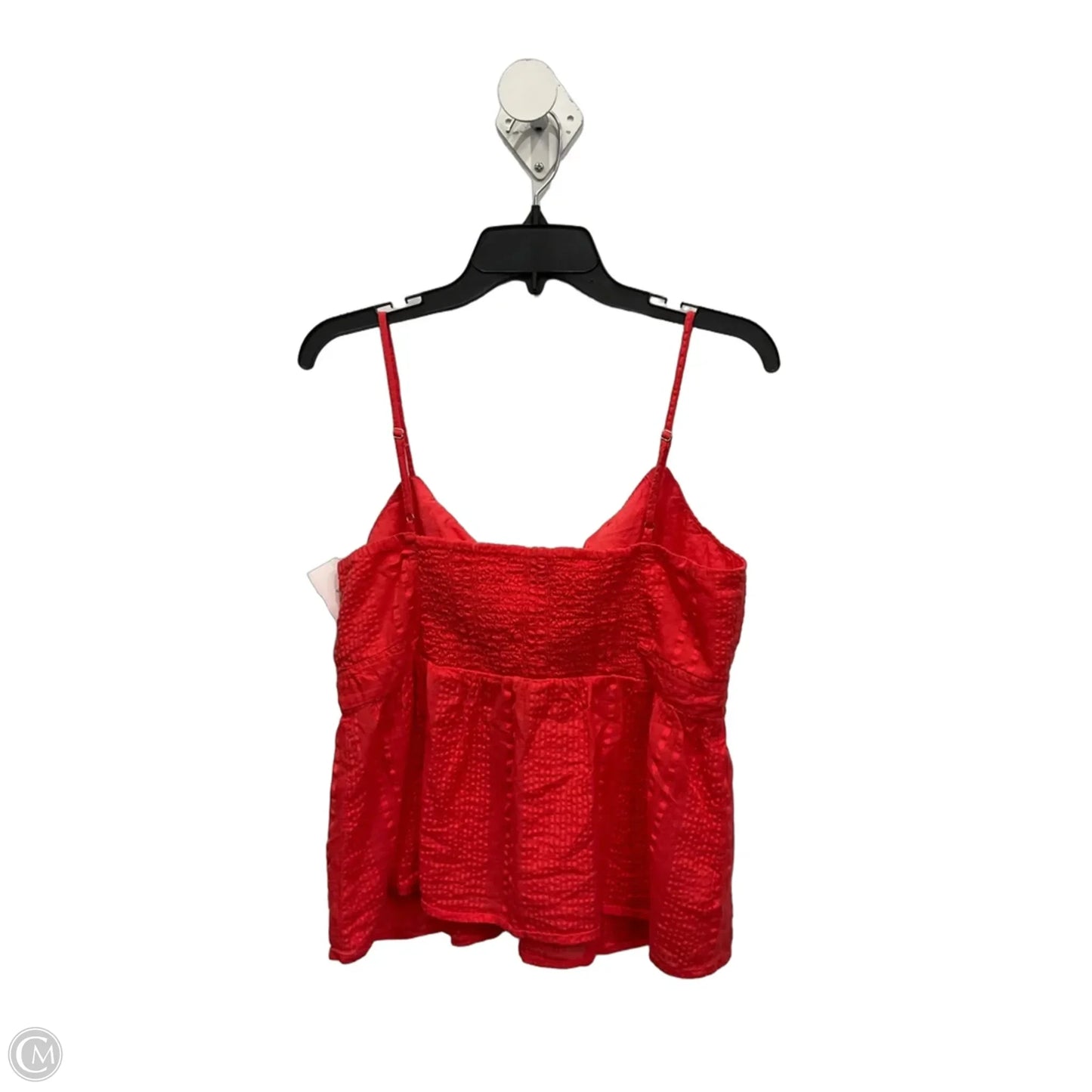 Top Sleeveless By Loft In Coral, Size: M
