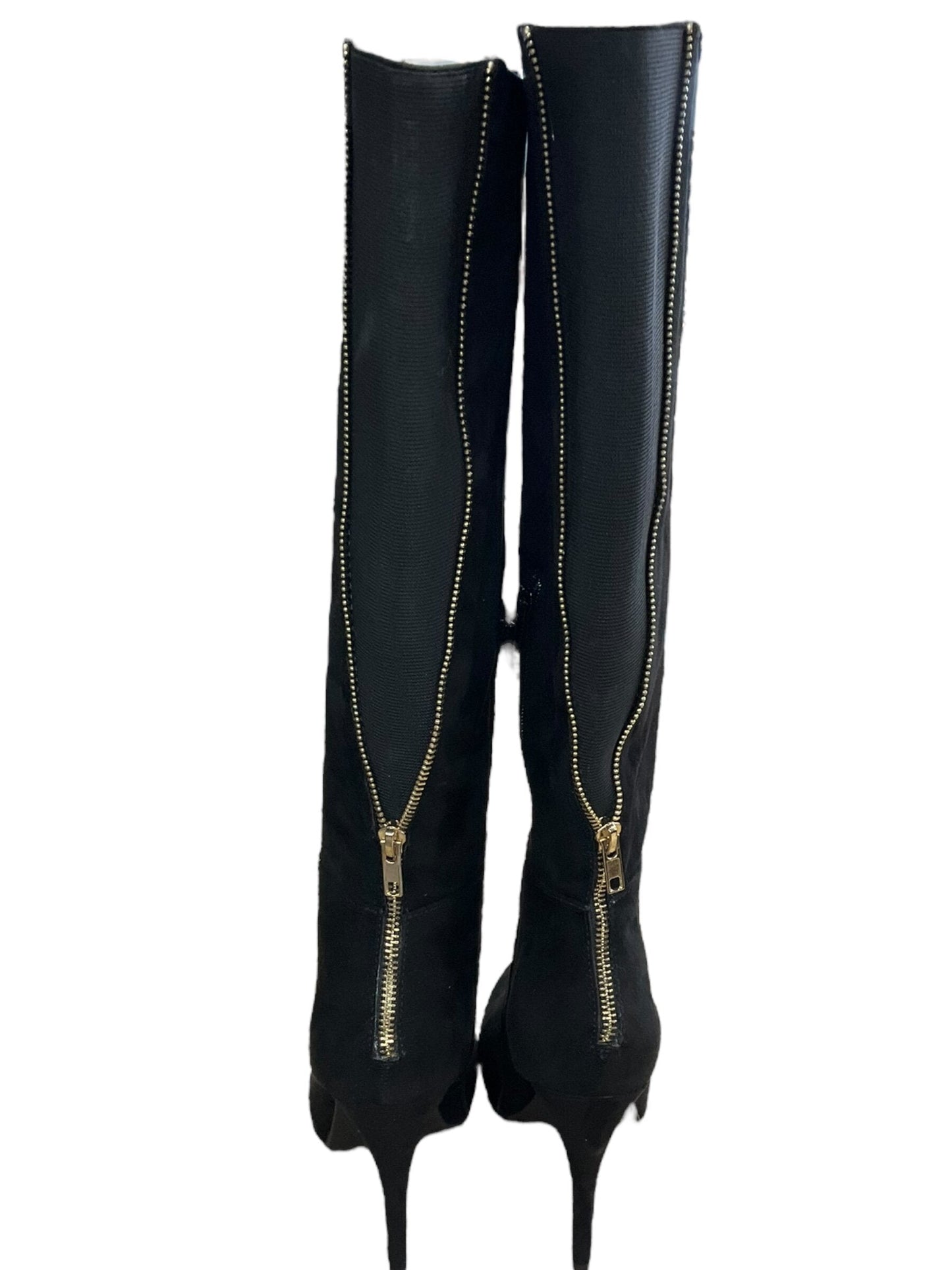 Boots Over-the-knee Heels By Clothes Mentor Size: 8.5