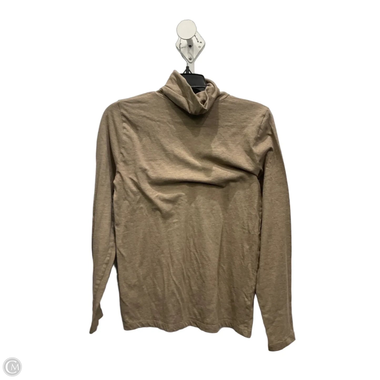 Top Long Sleeve By J. Crew In Brown, Size: S