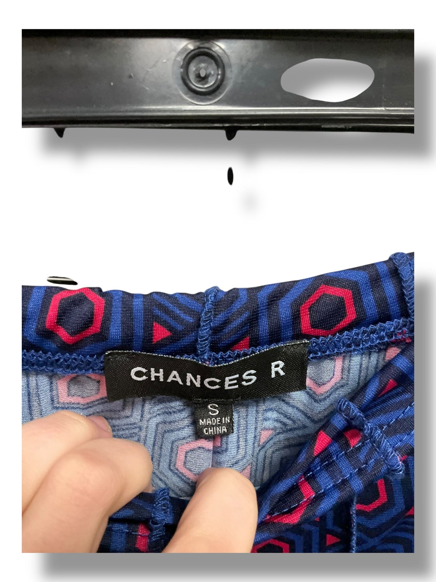 Skirt Midi By Clothes Mentor In Blue & Red, Size: S