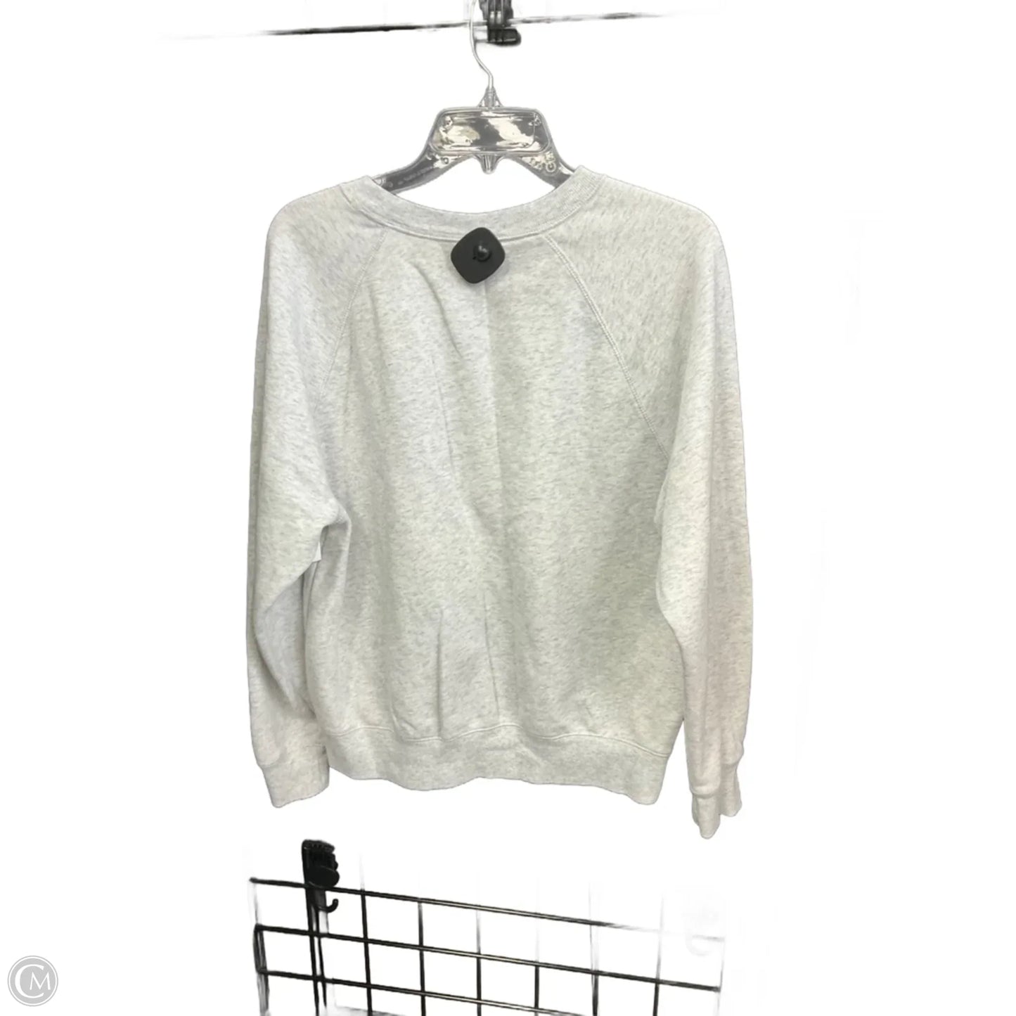 Sweatshirt Crewneck By Old Navy In Grey, Size: L