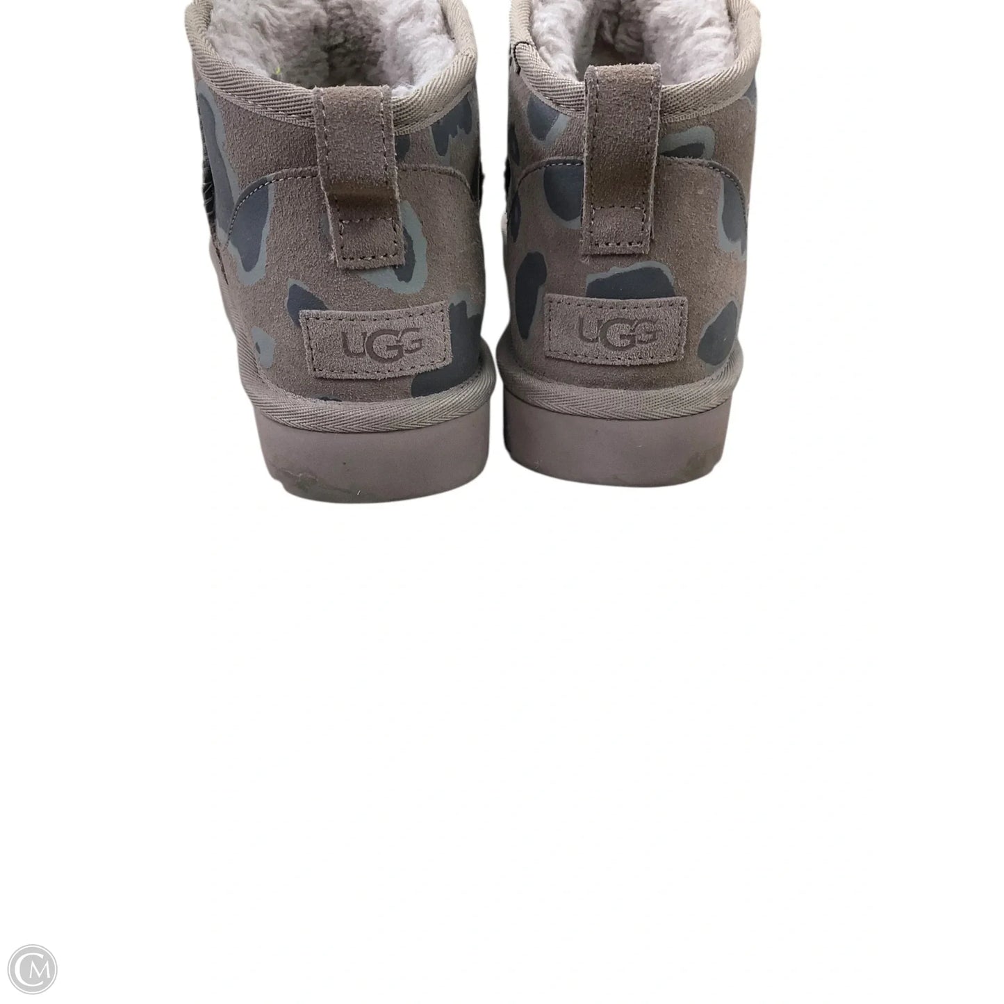 Boots Designer By Ugg In Camouflage Print, Size: 10