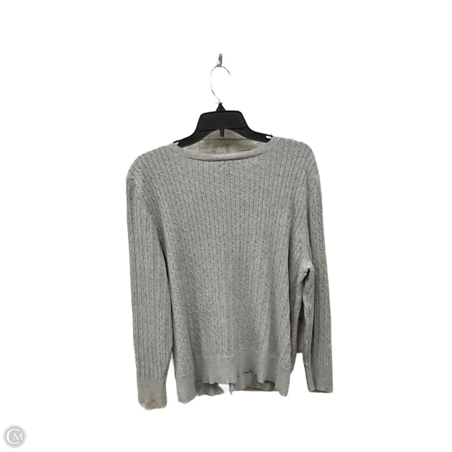 Cardigan By Lane Bryant In Grey, Size: 20