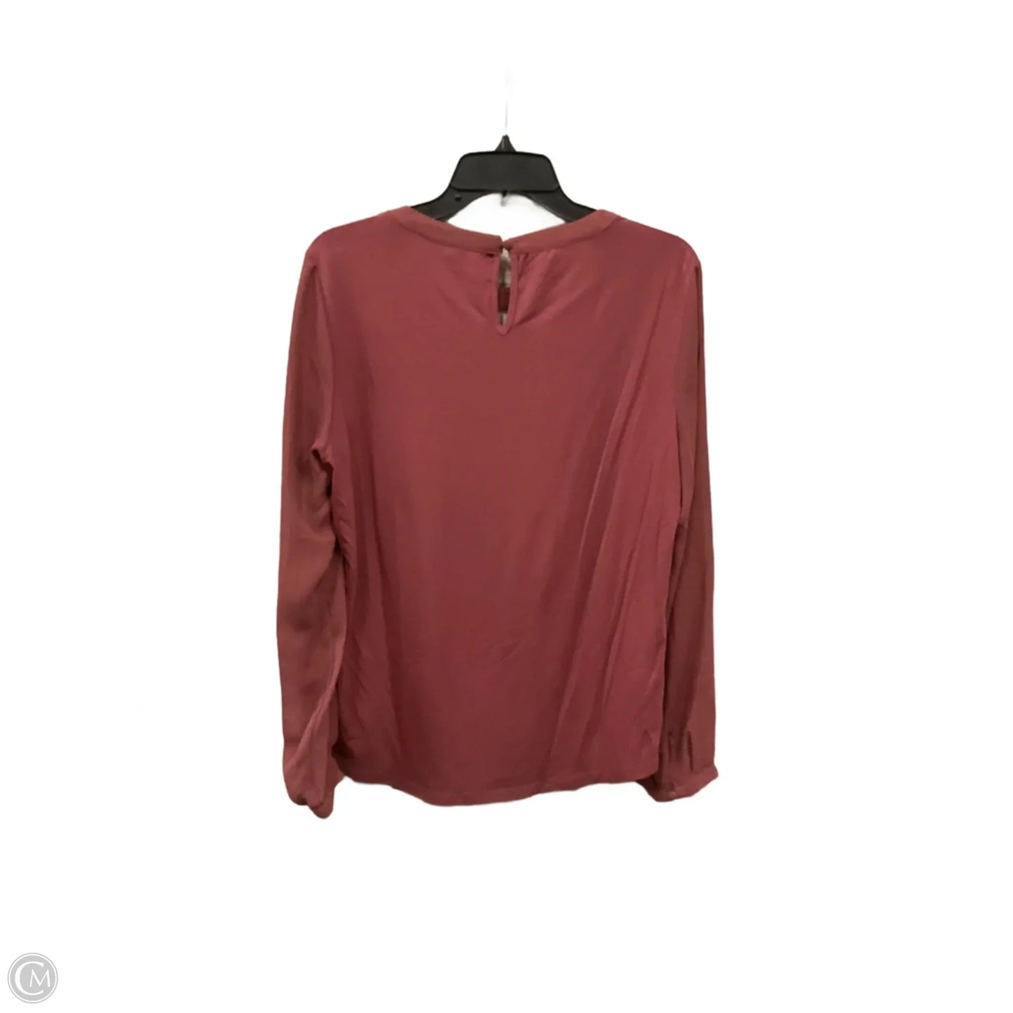 Top Long Sleeve By Hawthorn In Mauve, Size: M