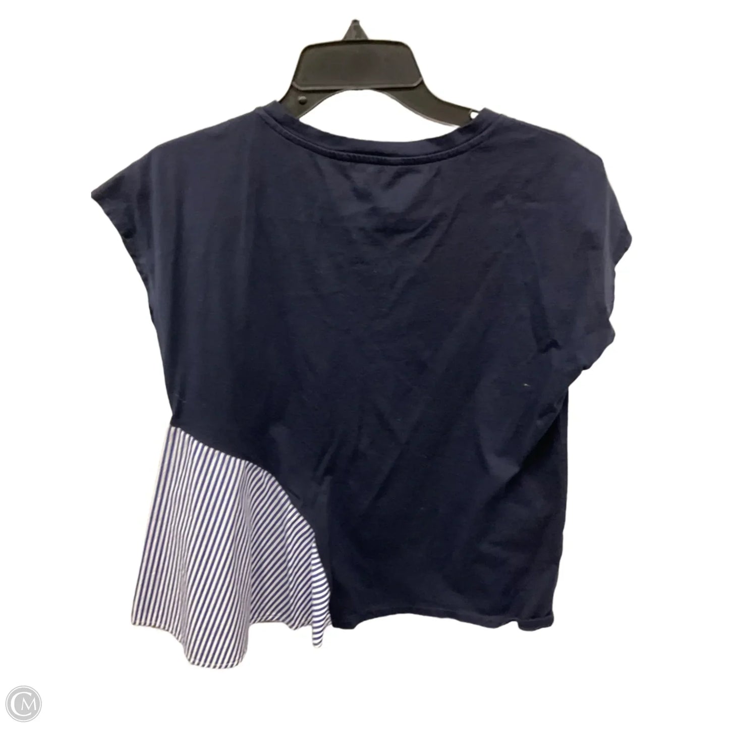 Top Sleeveless By Banana Republic In Navy, Size: S