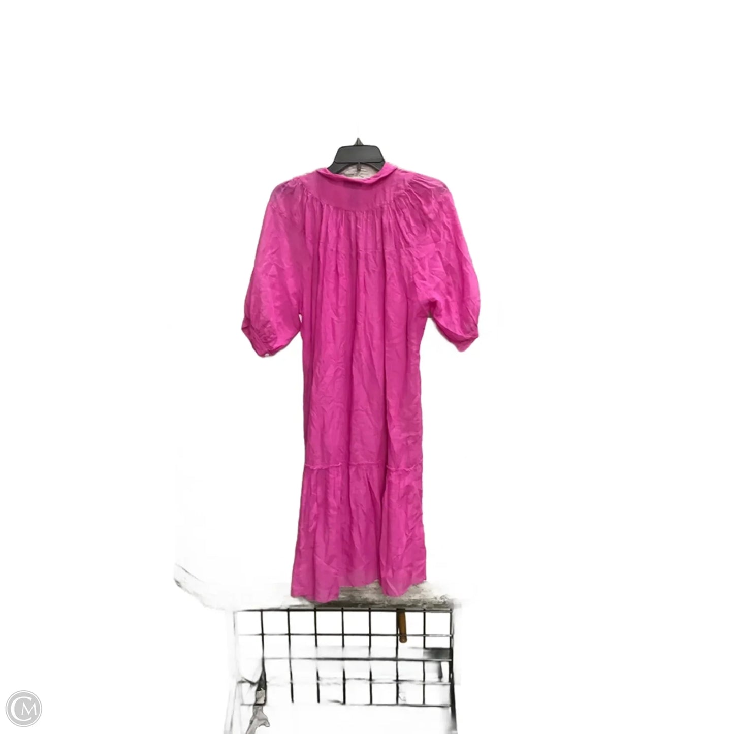 Dress Casual Midi By Dkny In Pink, Size: S