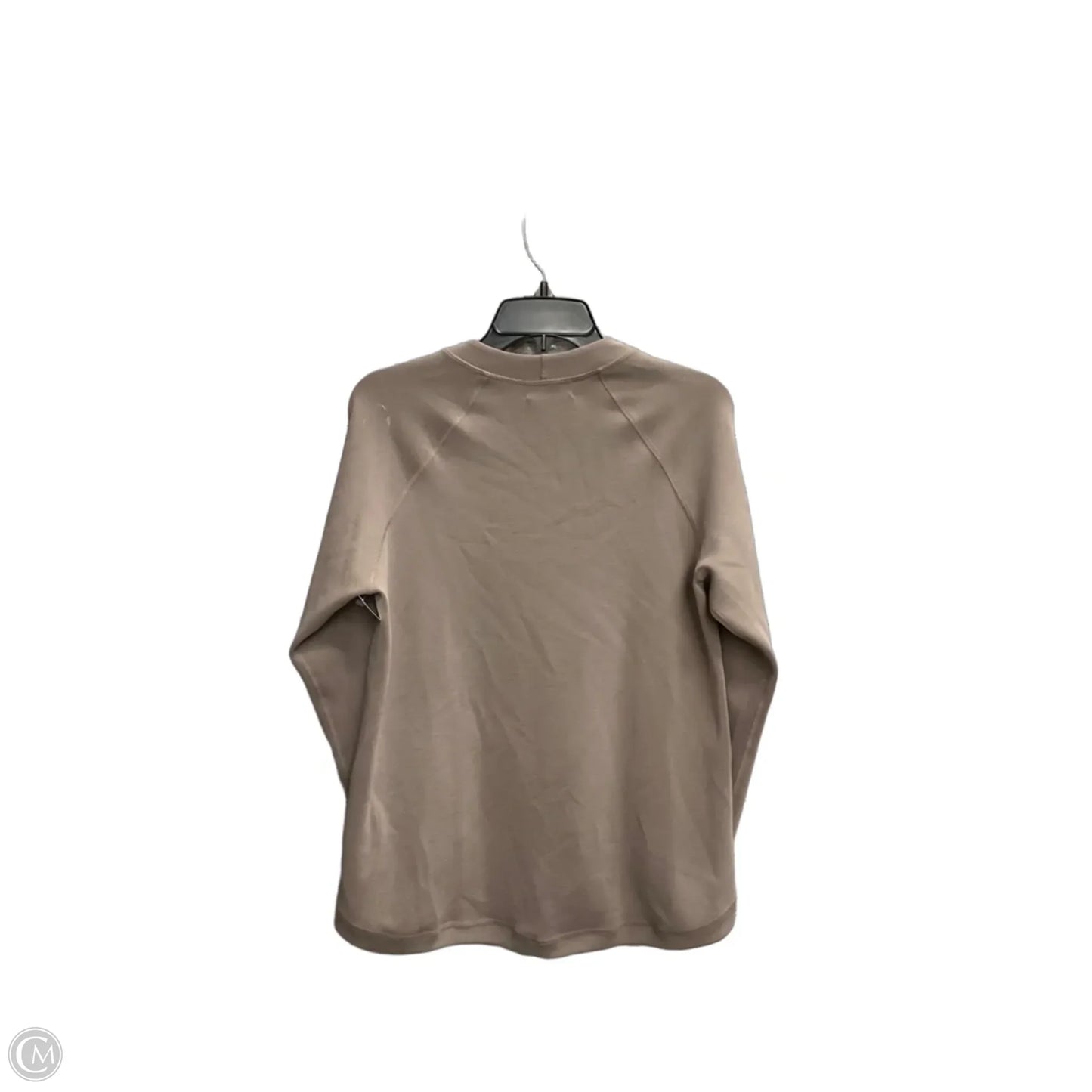 Top Long Sleeve By Clothes Mentor In Tan, Size: L