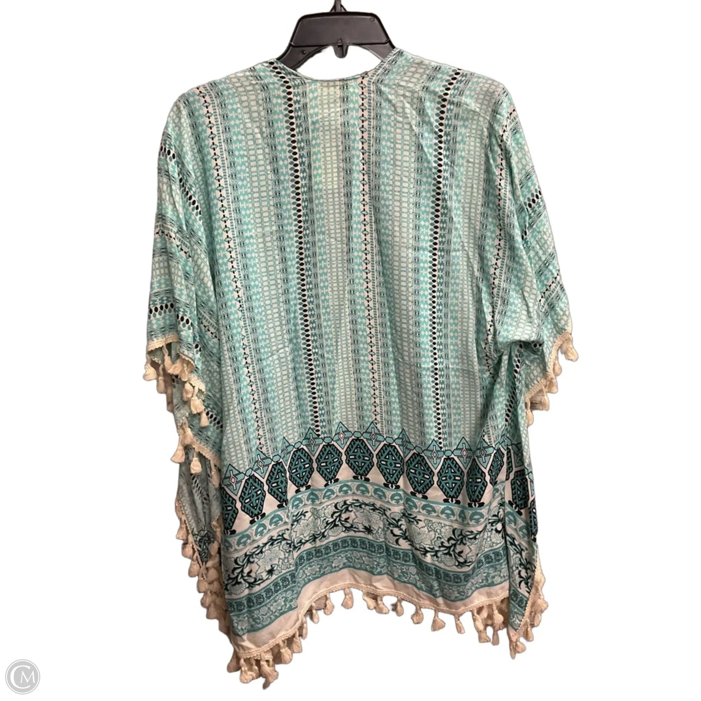 Kimono By Bobbie Brooks In Blue, Size: Osfm