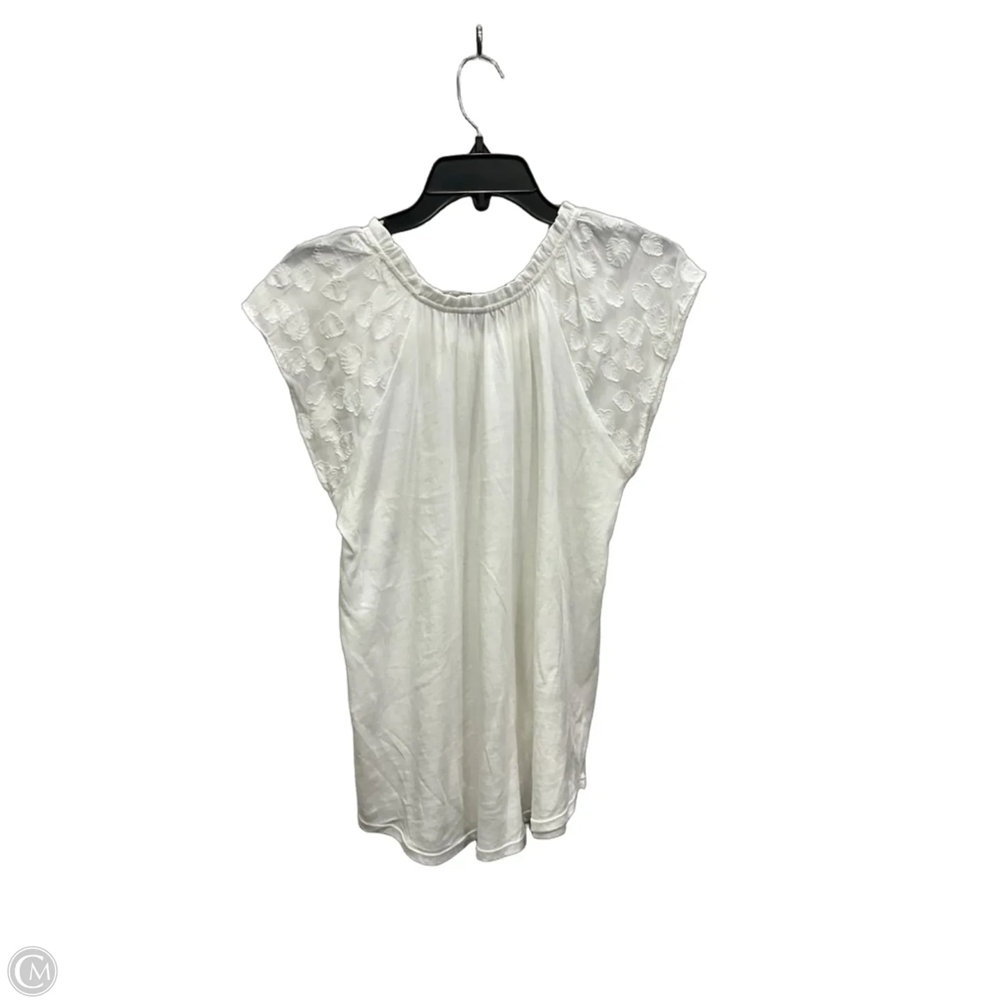 Top Sleeveless By Loft In White, Size: S