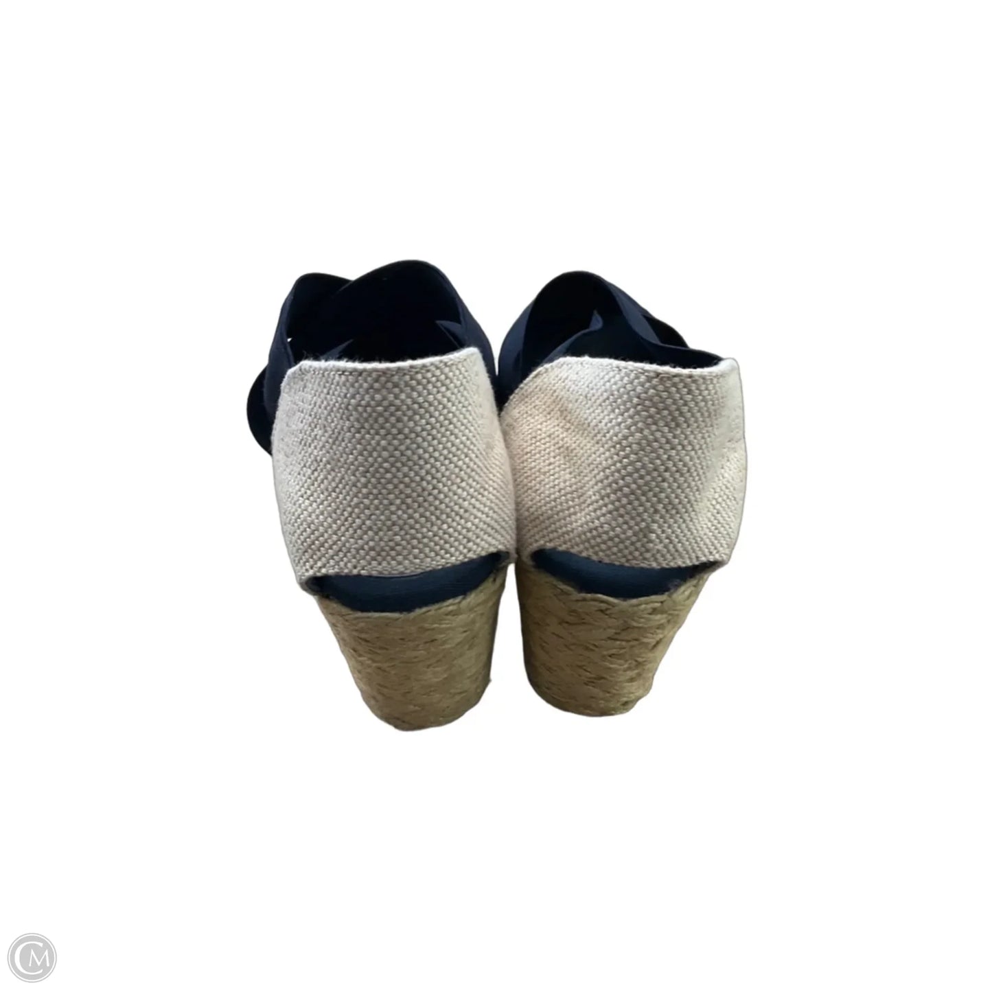 Shoes Heels Wedge By Lauren By Ralph Lauren In Navy, Size: 8