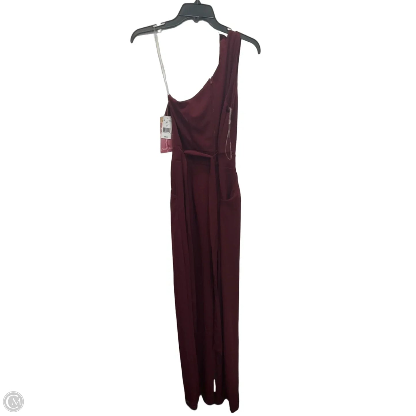 Jumpsuit By Clothes Mentor In Maroon, Size: M