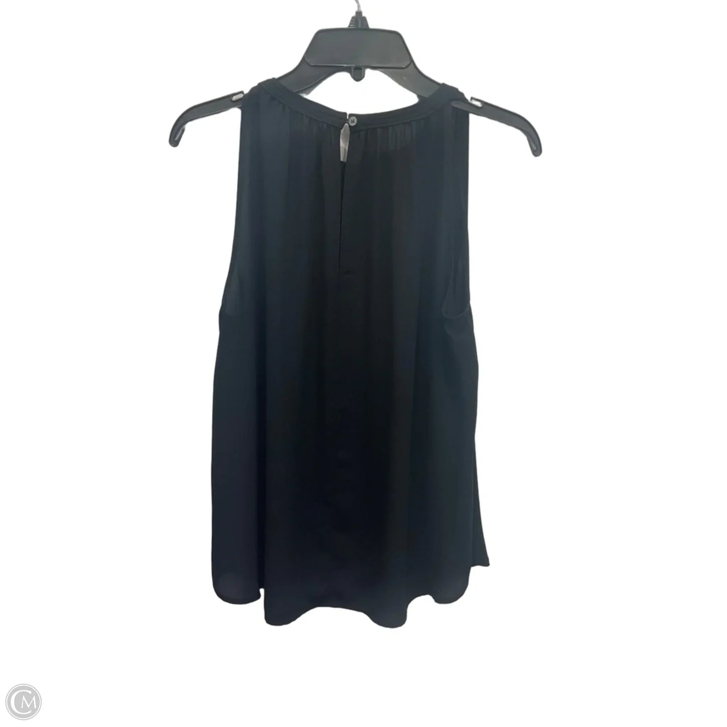Top Sleeveless By Loft In Black, Size: M