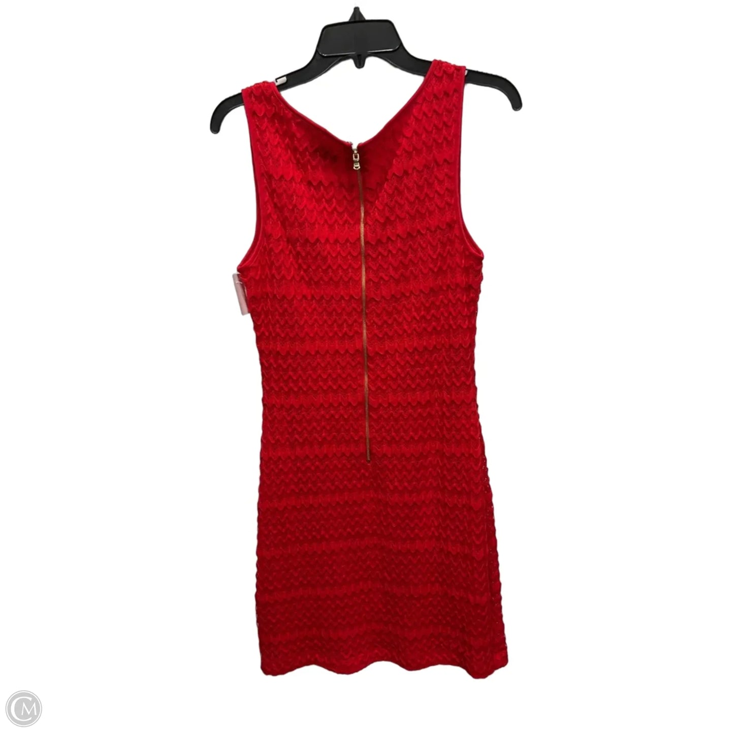 Dress Casual Midi By Guess In Red, Size: L