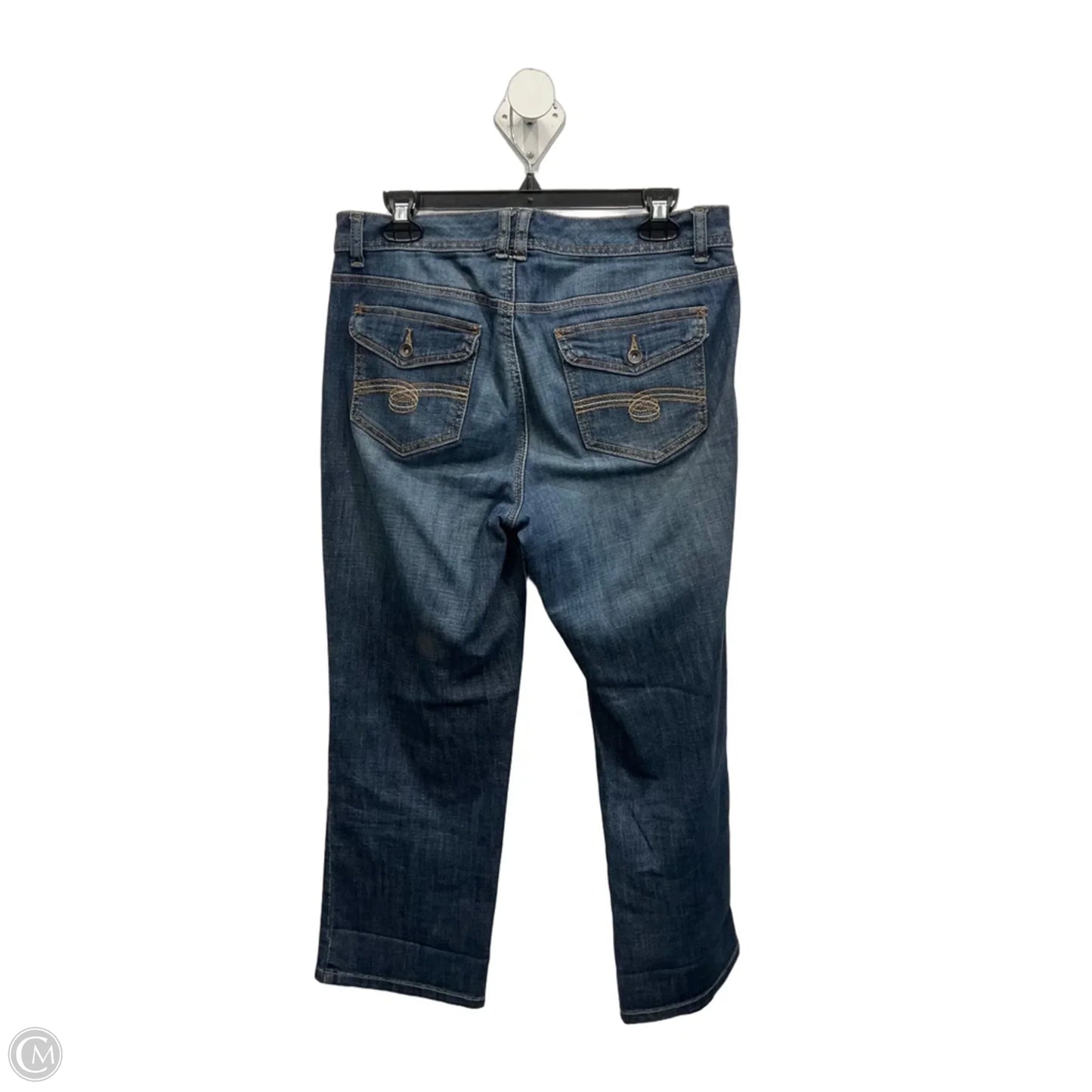 Jeans Boot Cut By Tommy Hilfiger In Blue Denim, Size: 8