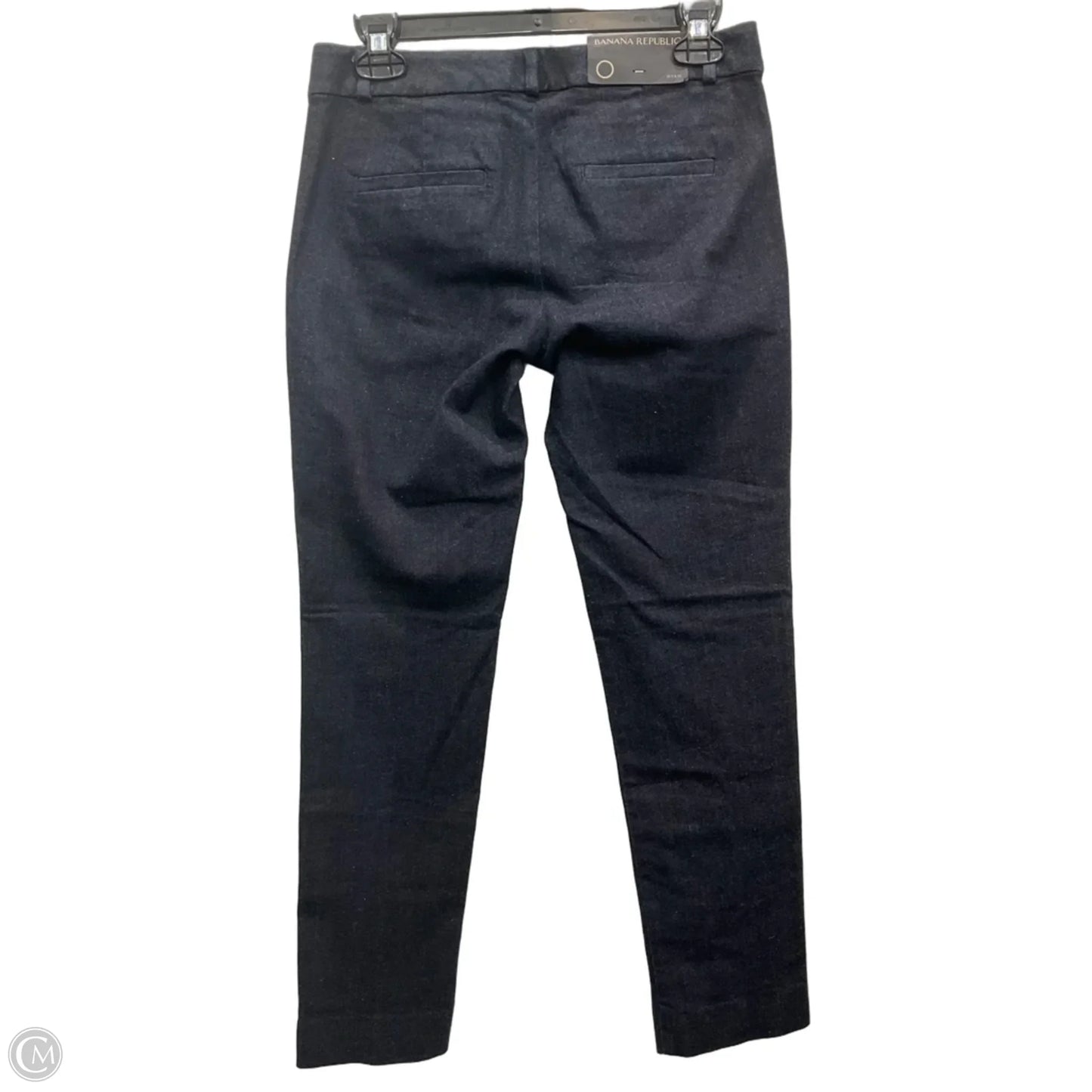 Jeans Straight By Banana Republic In Blue Denim, Size: 0