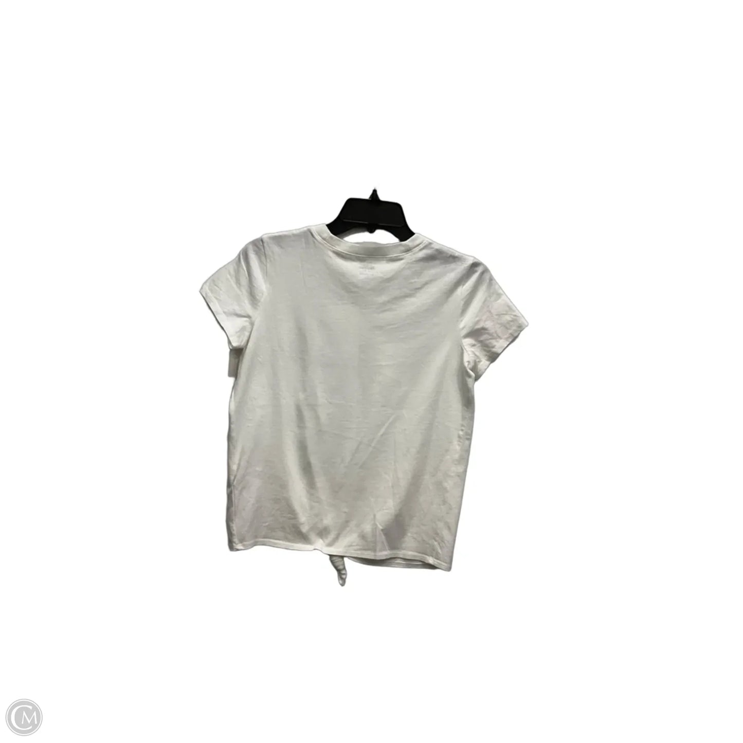 Top Short Sleeve By Madewell In White, Size: Xs