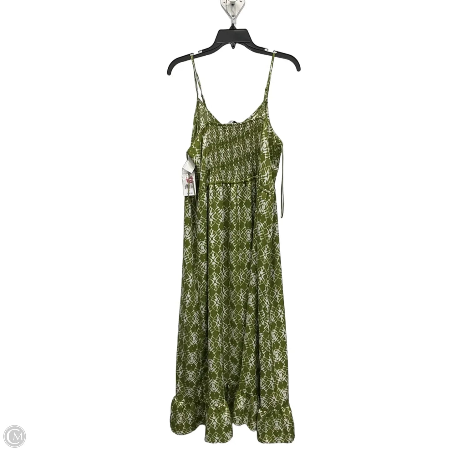 Dress Casual Maxi By Ophelia Roe In Green, Size: L