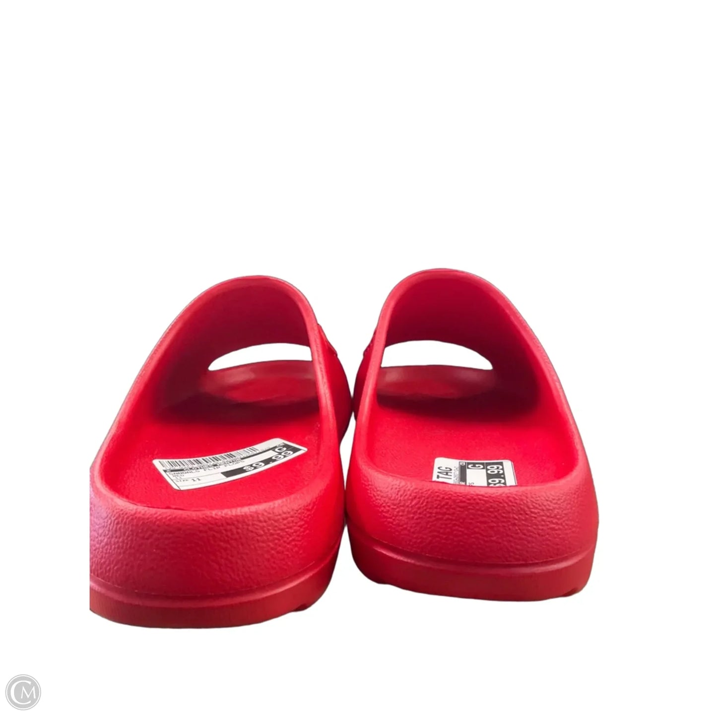 Sandals Flip Flops By Clothes Mentor In Red, Size: 11