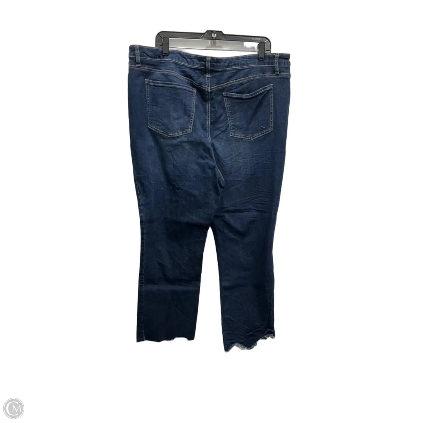Jeans Boot Cut By Arula In Blue Denim, Size: 18