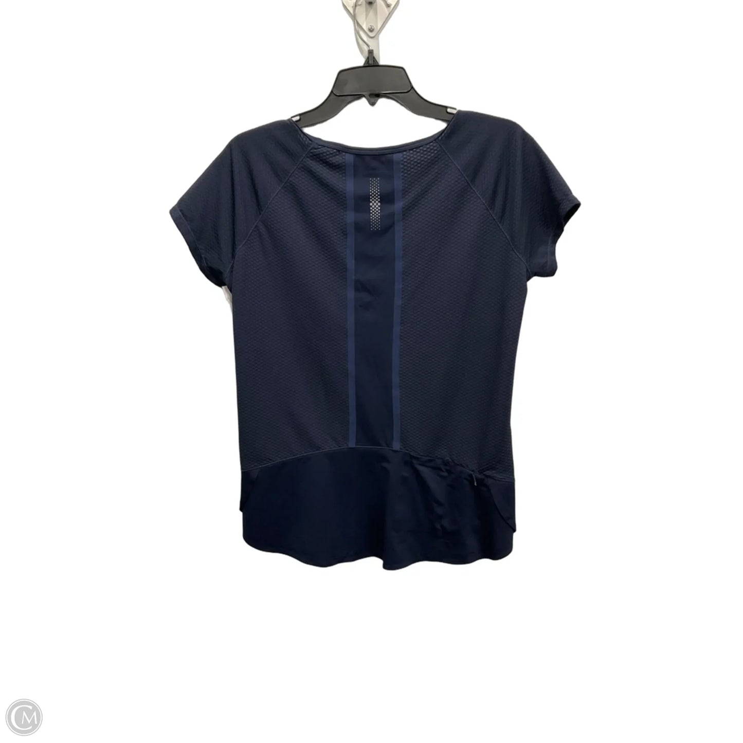 Athletic Top Short Sleeve By Athleta In Navy, Size: S