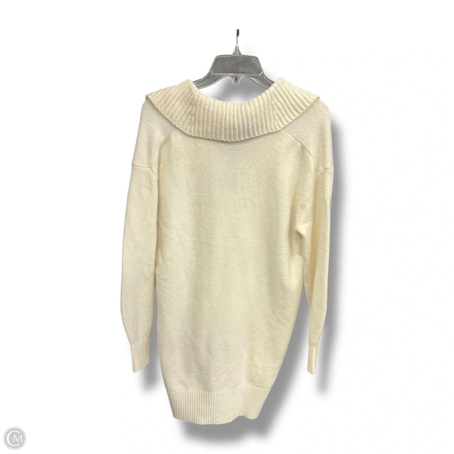 Dress Sweater By Express In White, Size: Xs