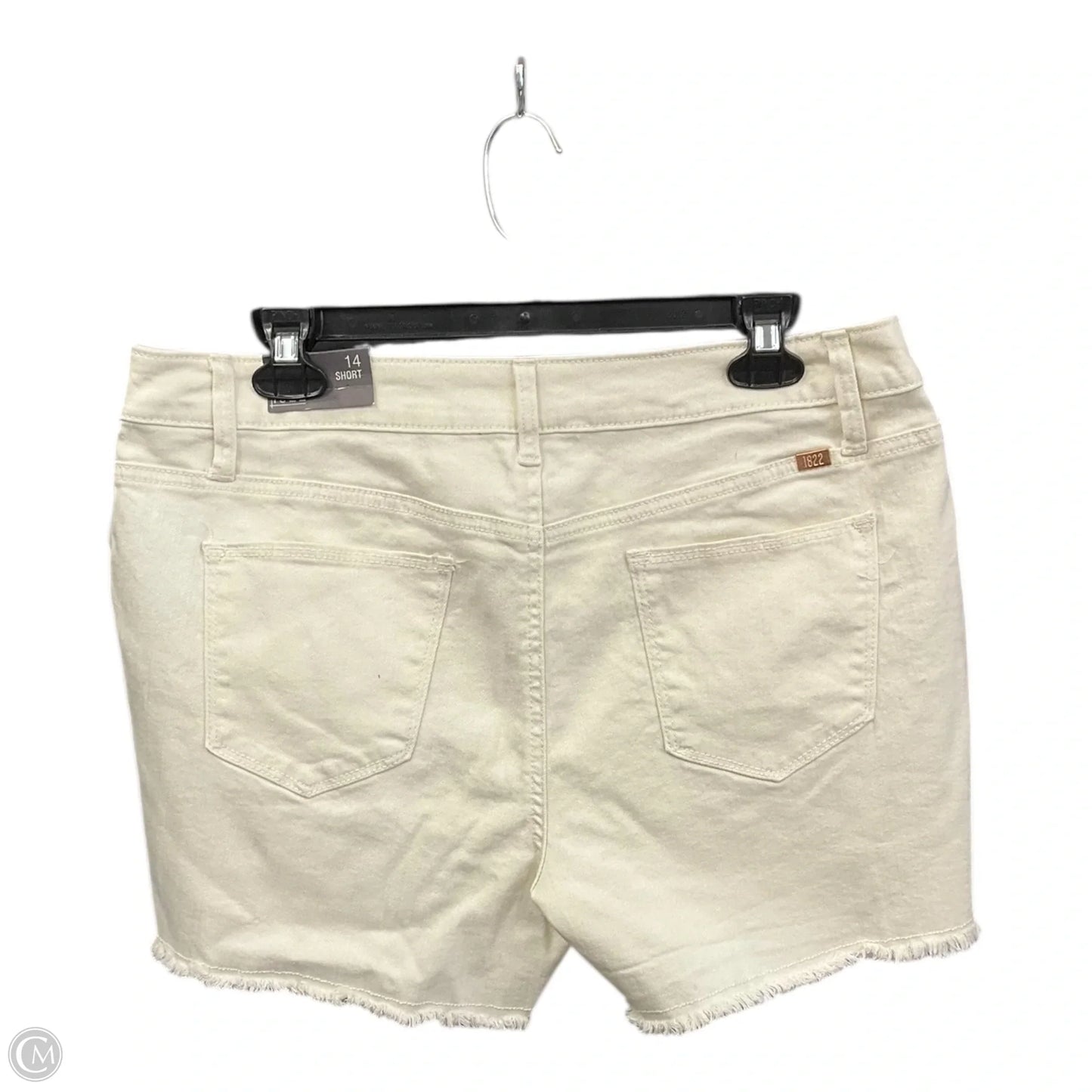 Shorts By 1822 Denim In Ivory, Size: 14