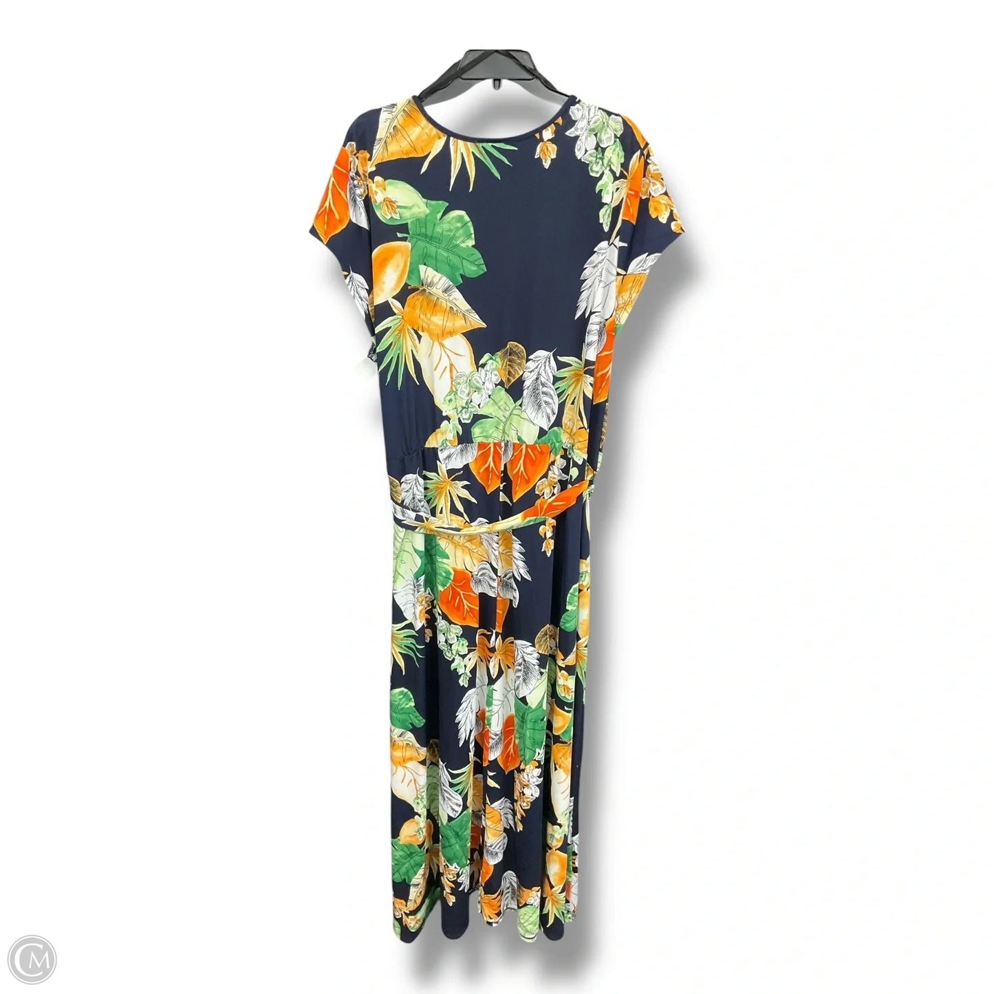 Dress Casual Maxi By Olivia Matthews In Floral Print, Size: 3x