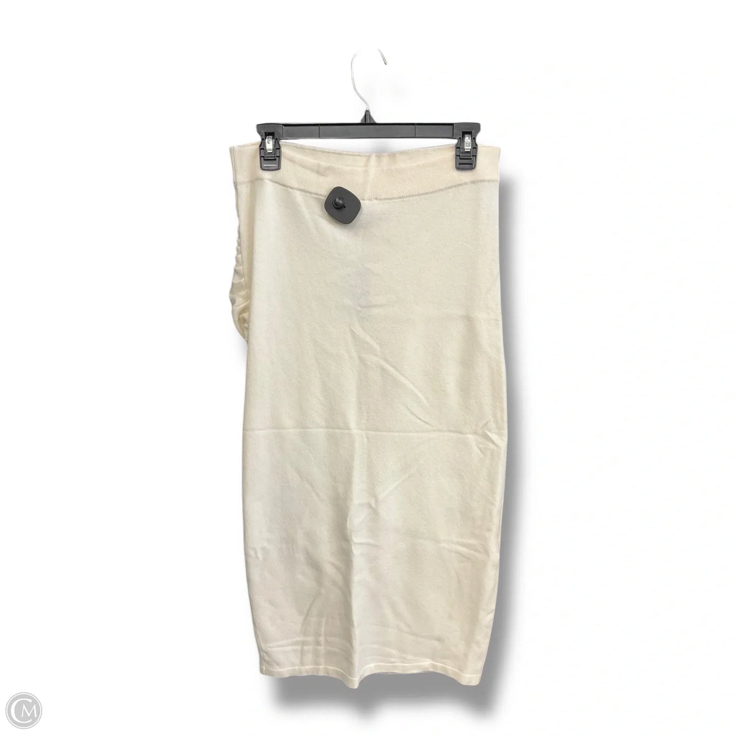 Skirt Midi By Express In Ivory, Size: L