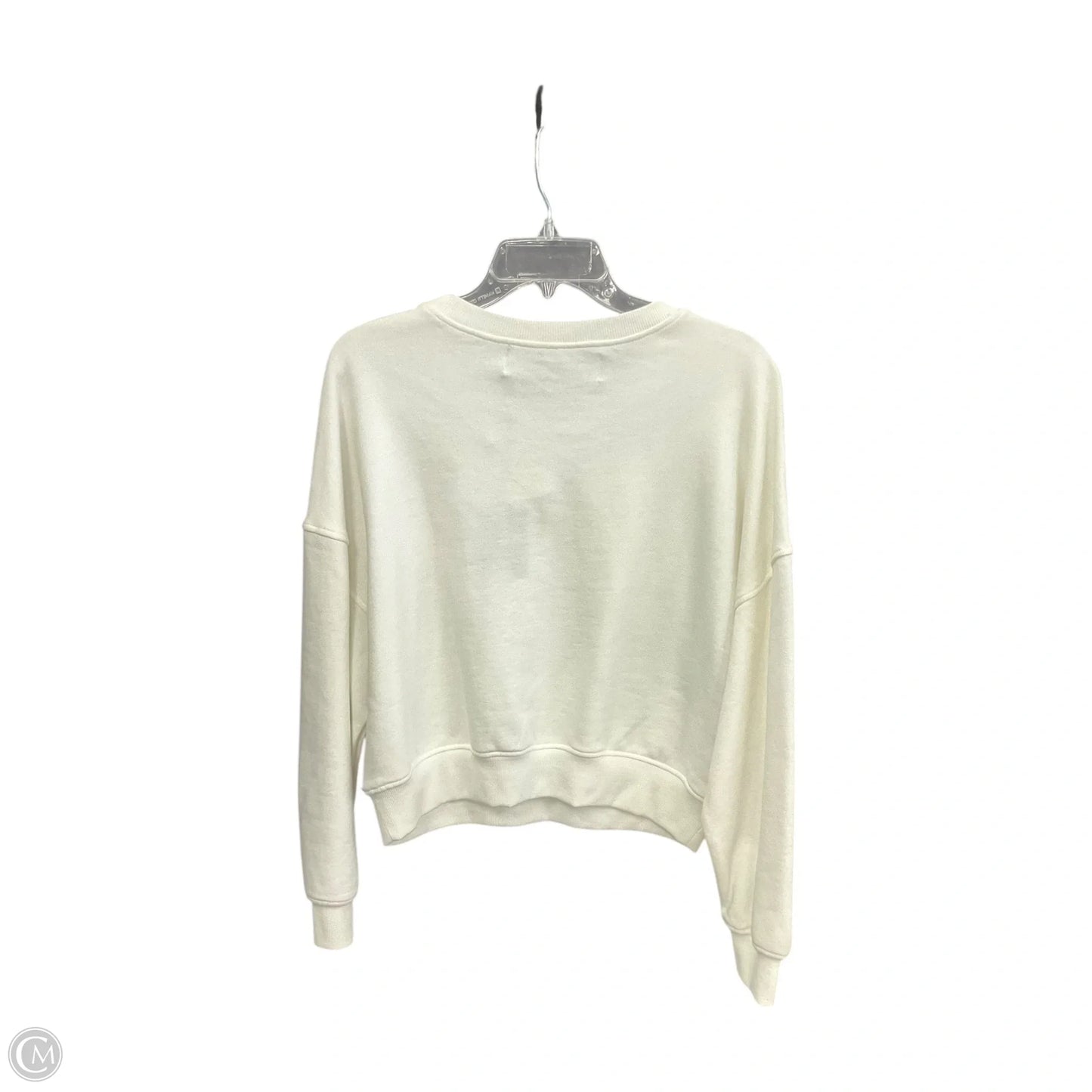 Top Long Sleeve By Clothes Mentor In Ivory, Size: S