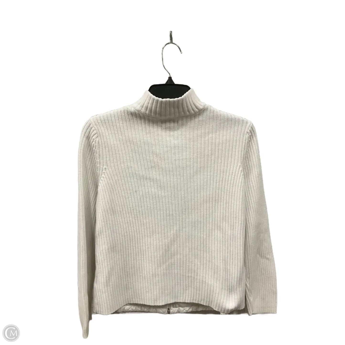 Athletic Jacket By Croft And Barrow In White, Size: Sp