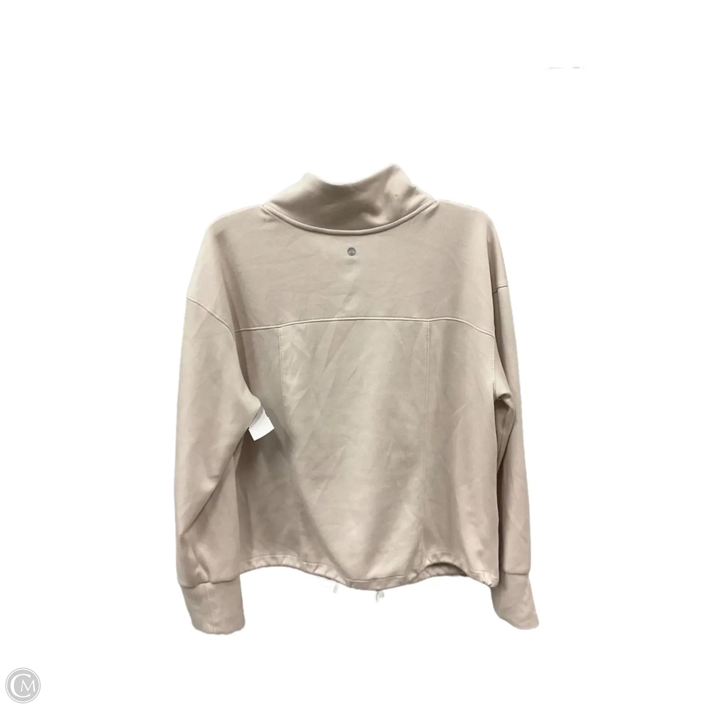 Athletic Jacket By Apana In Tan, Size: L