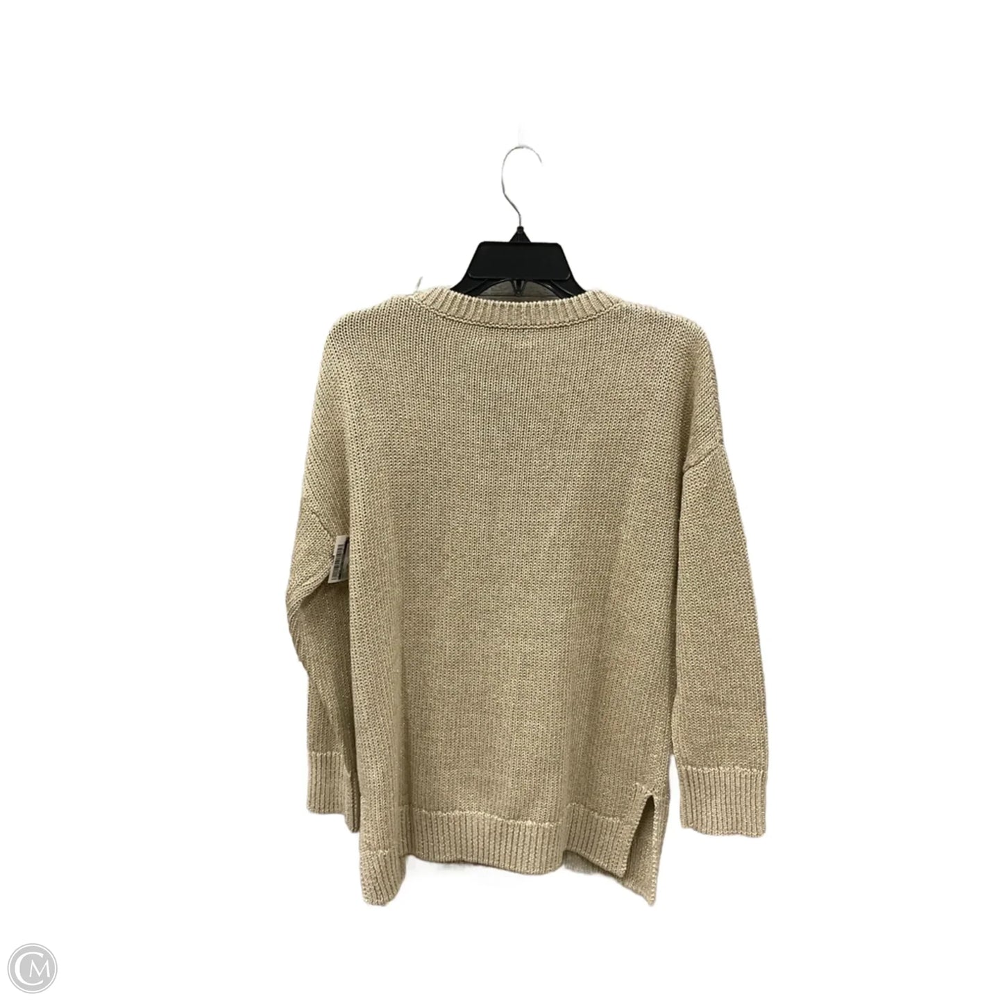 Sweater By Clothes Mentor In Gold, Size: S