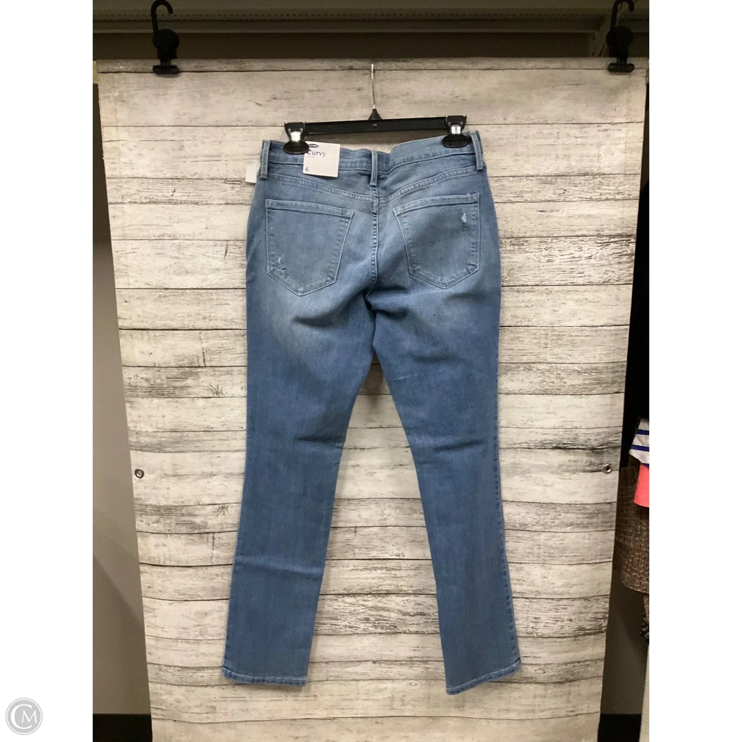 Jeans Straight By Old Navy In Blue Denim, Size: 6