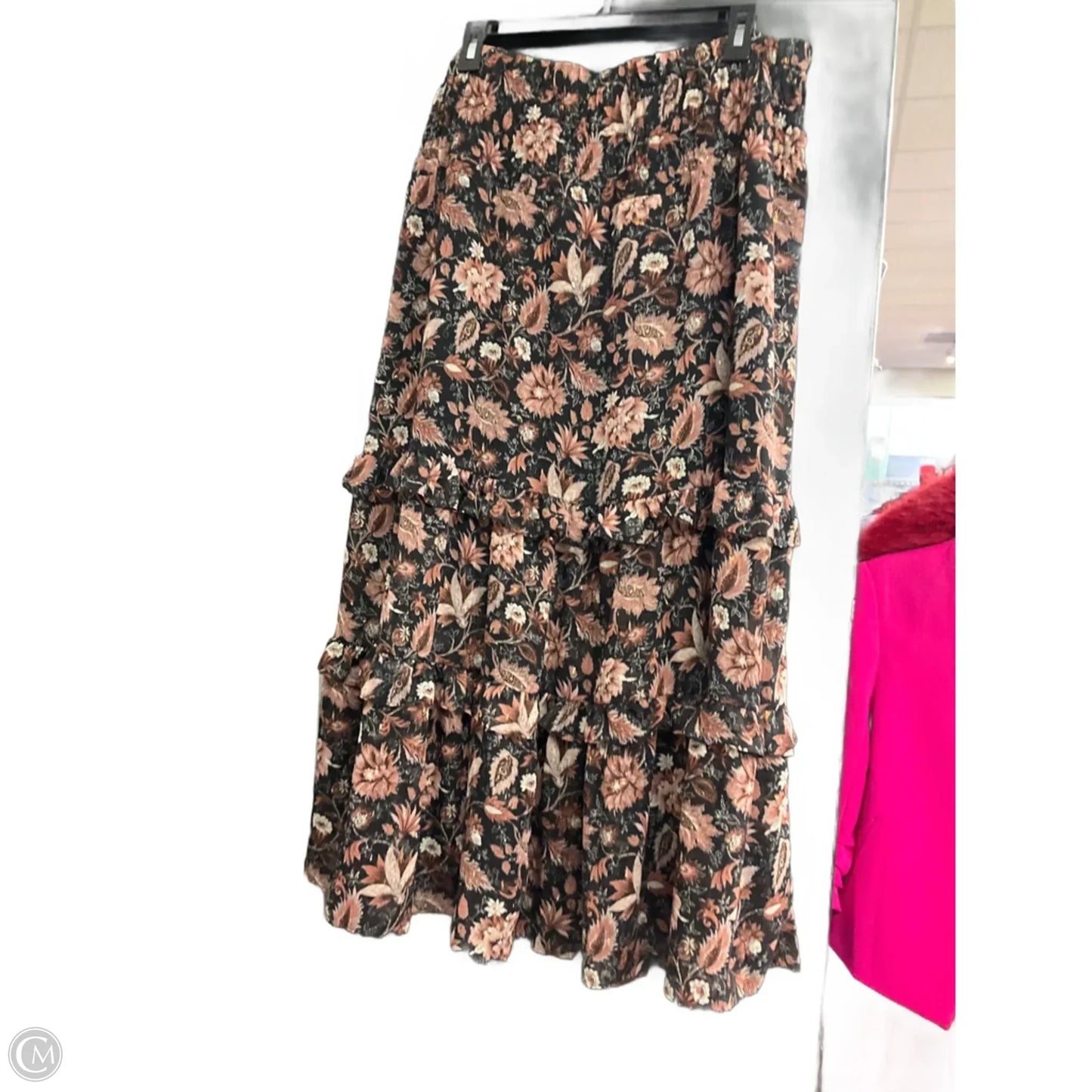 Skirt Maxi By Madewell In Floral Print, Size: 12