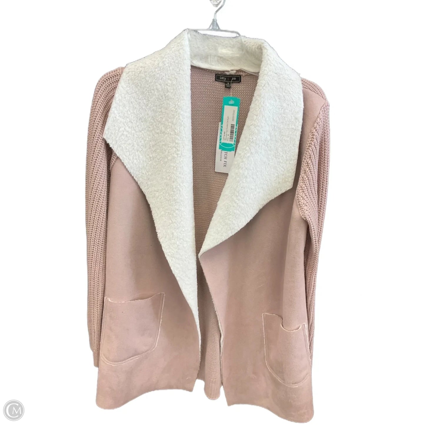 Cardigan By Clothes Mentor In Mauve, Size: M