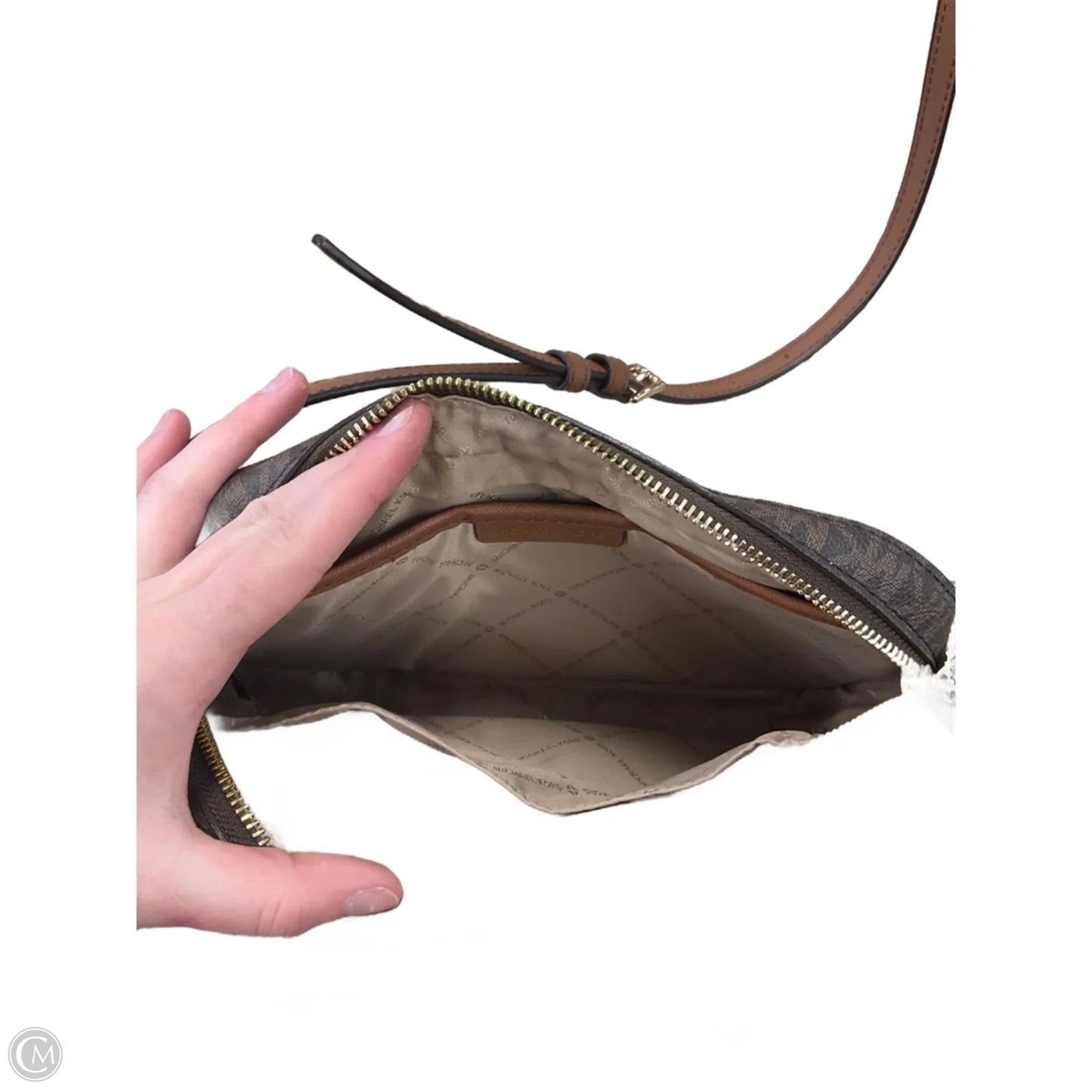 Crossbody Designer By Michael Kors, Size: Small