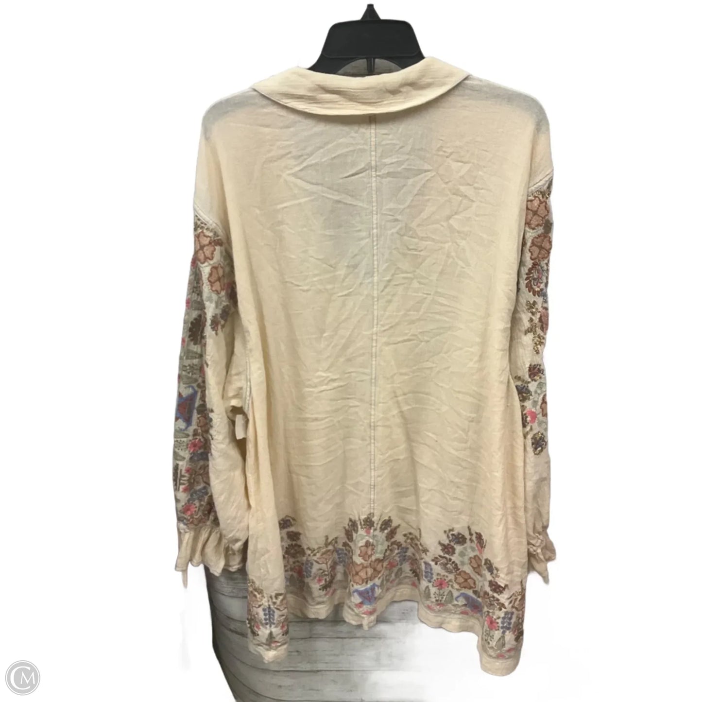 Dress Casual Midi By Free People In Peach, Size: L