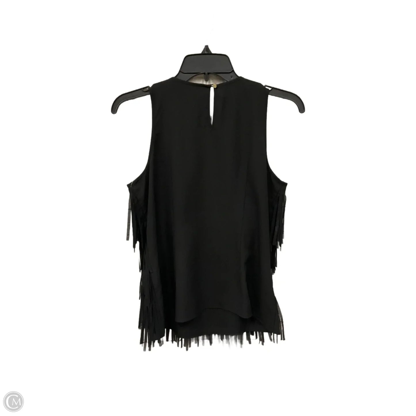 Top Sleeveless By Ann Taylor In Black, Size: S