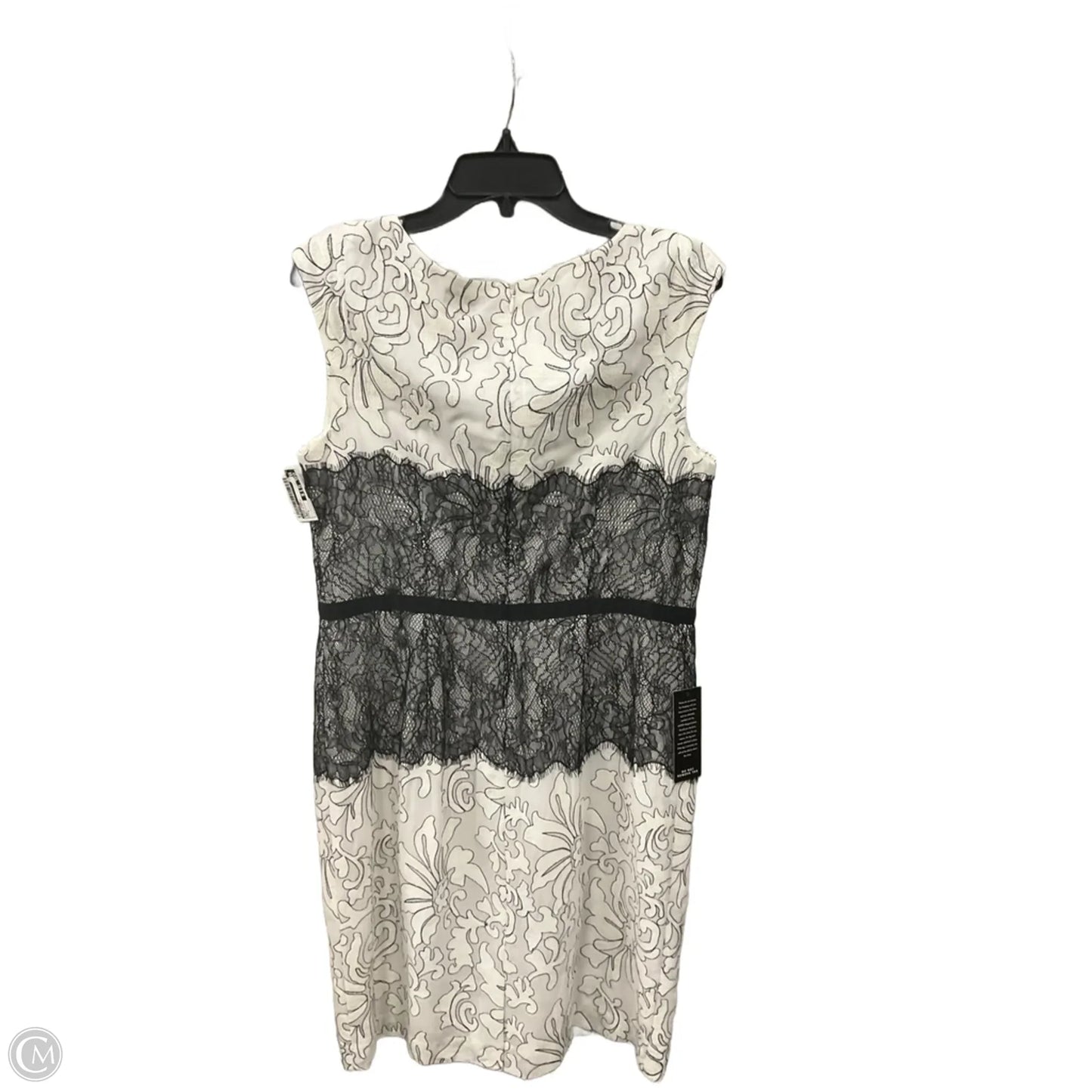 Dress Work By Limited In Black & White, Size: L