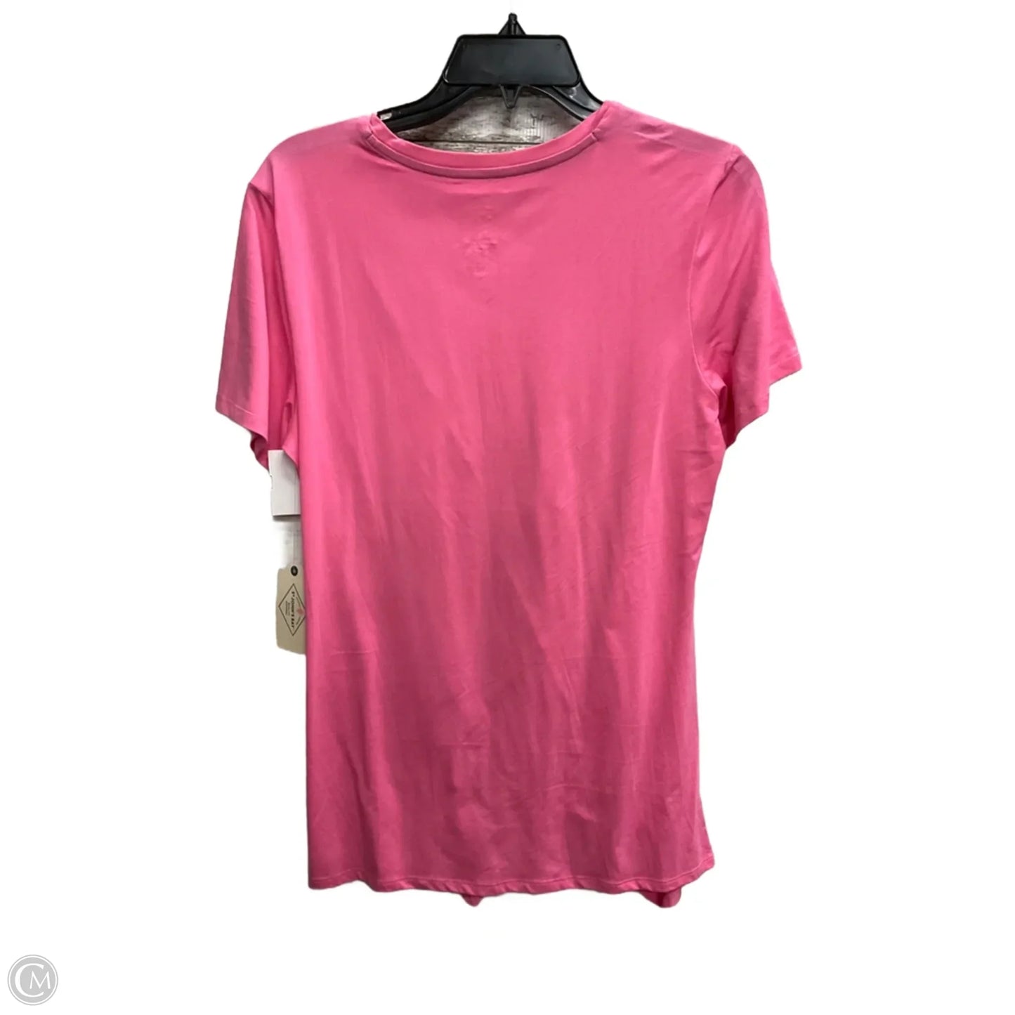 Top Short Sleeve By St Johns Bay In Pink, Size: M