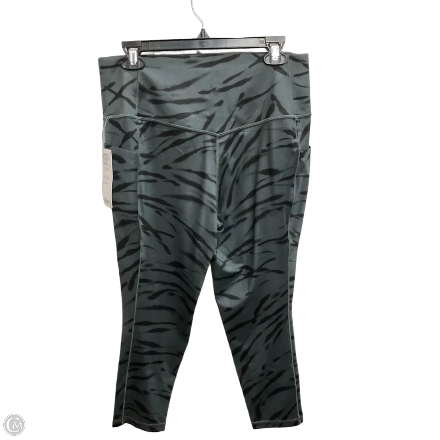 Athletic Leggings By Athleta In Grey, Size: Xl