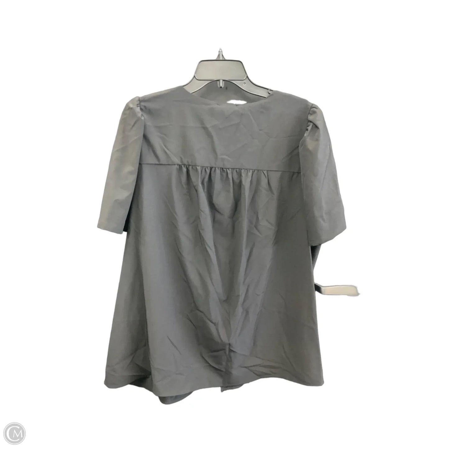 Top Short Sleeve By Modern Works In Black, Size: 1x