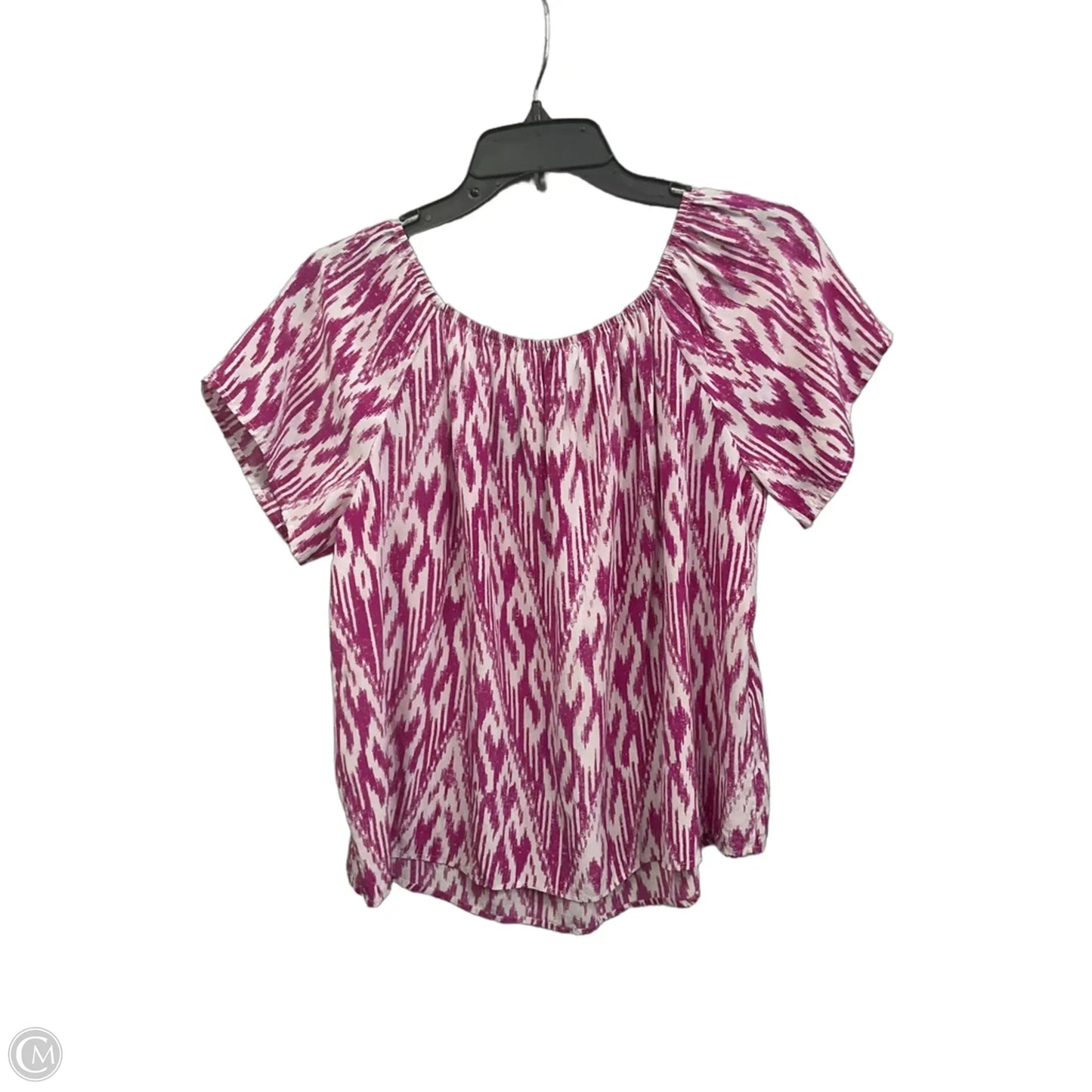 Top Sleeveless By Joie In Purple & White, Size: S