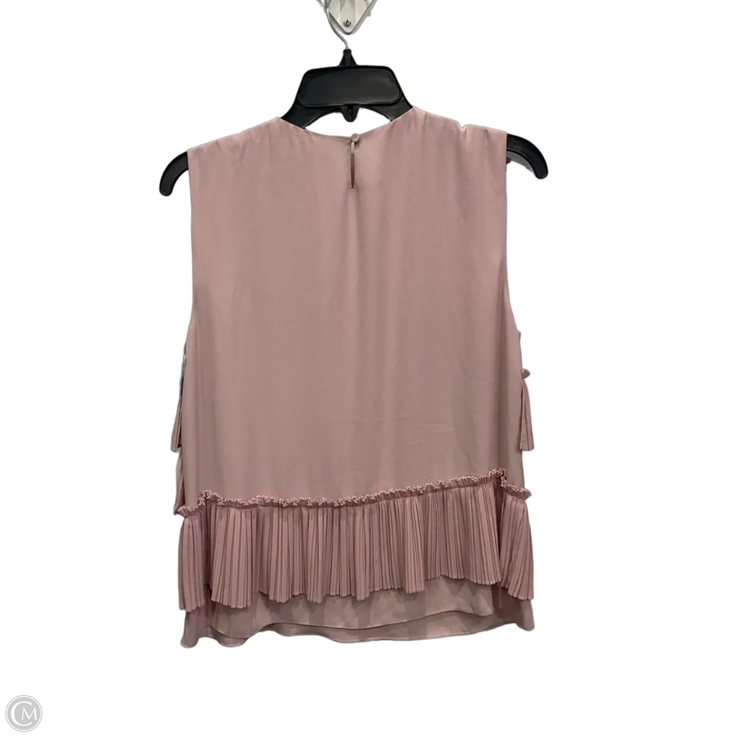 Top Sleeveless By Bcbgmaxazria In Pink, Size: M