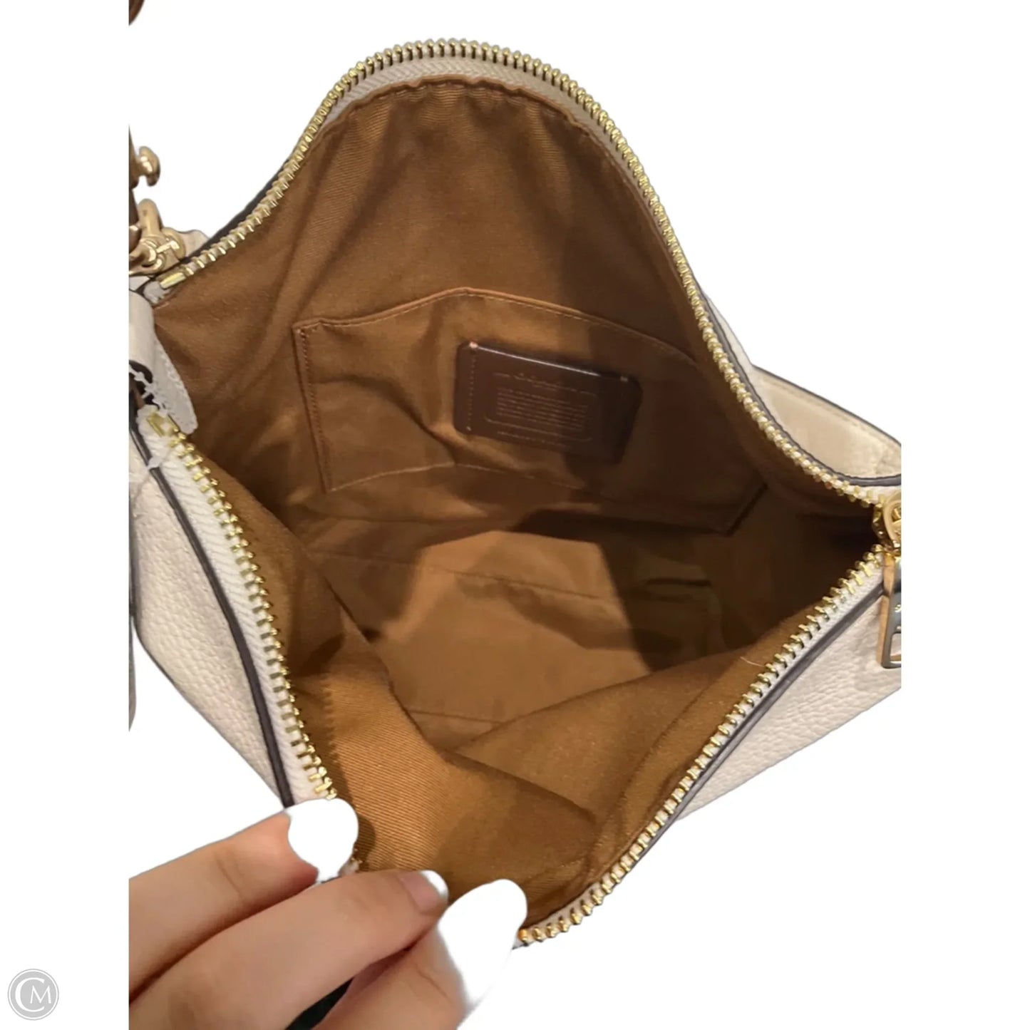 Crossbody Designer By Coach, Size: Medium