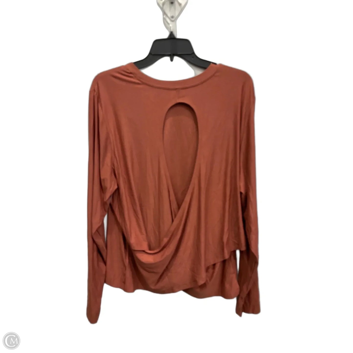 Top Long Sleeve By Old Navy In Copper, Size: Xxl